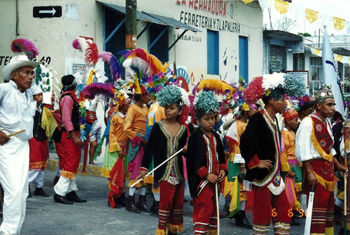 Fotografía de Rafael Pérez-Taylor: Fiesta de Corpus Christi, Papantla, Ver.