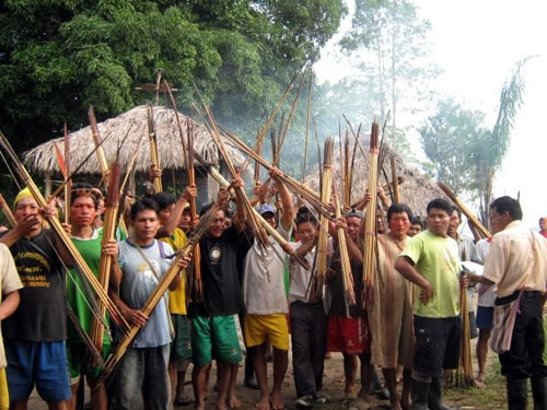 Indígenas de la Amazonía peruana