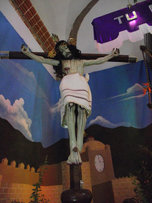 Imagen de Cristo Aparecido. Foto: Alejandro García