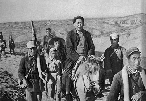 Imagen 8. Mao Tse Tung y la Gran Marcha