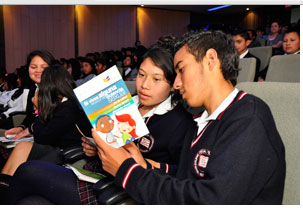 Imagen 4. Programa Estudiantil opción Educación Sexual. Fuente: Ministerio de Ecuador (2013)