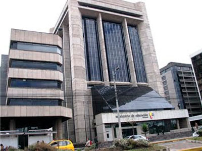 Sede del Ministerio de Educación. Quito