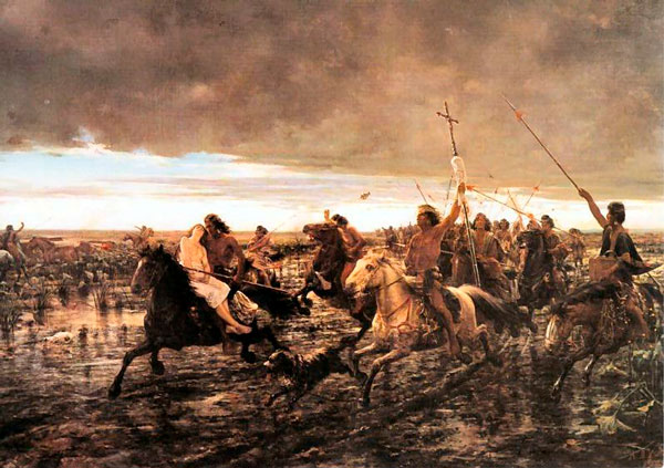 La vuelta del malón, 1892