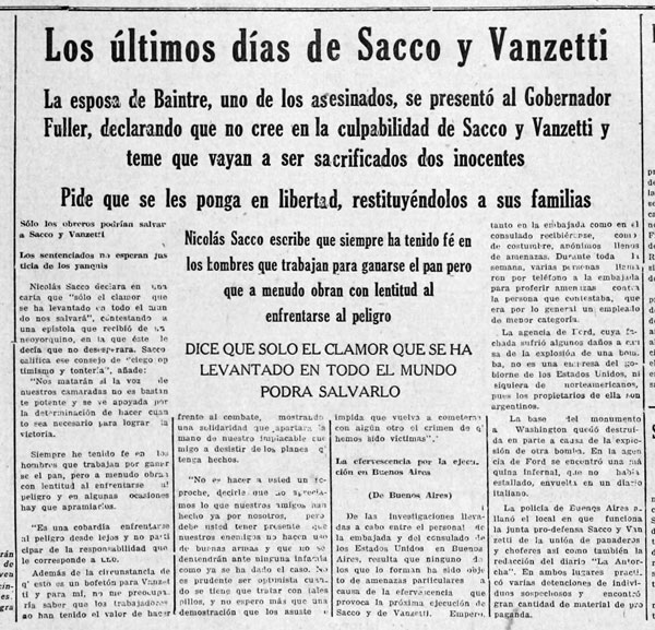 Imagen 3. La Tribuna (San José), 14 de agosto de 1927