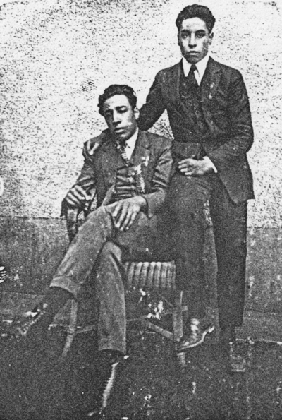 Edgardo (izquierda) y Wilfredo Rozas (derecha)