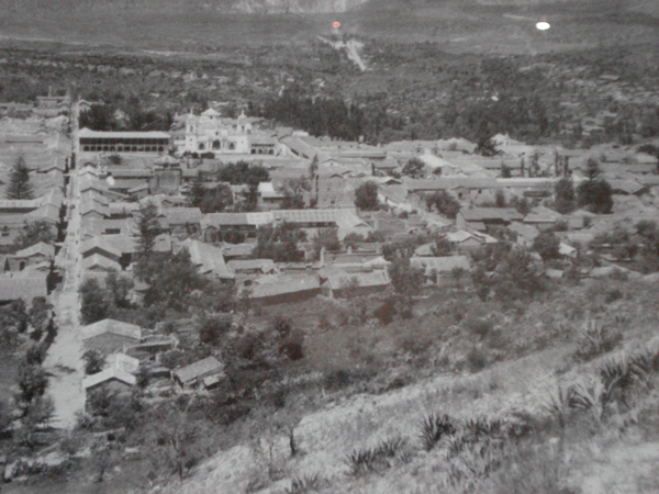 Panorámica de la ciudad de Huamanga en la década de 1920