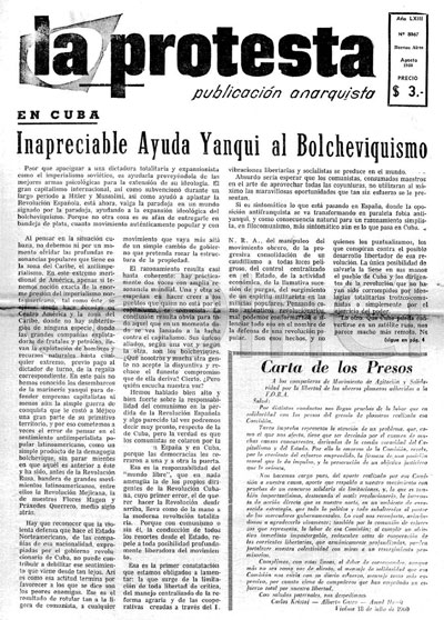 La Protesta (Buenos Aires), núm. 8067, agosto de 1960