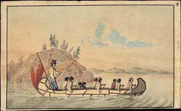 Traficantes de pieles de la Compañía de la Bahía de Hudson