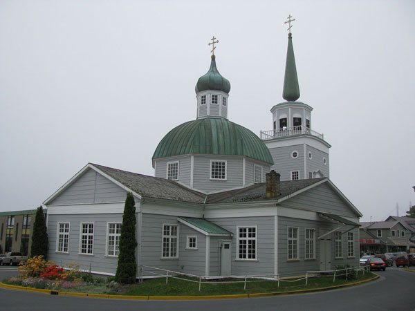 Catedral ortodoxa rusa en Sitka, Alaska