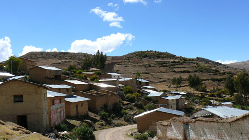 Paraje de una comunidad de los andes peruanos
