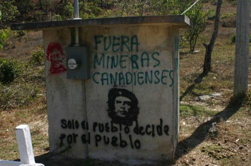 Imagen 12. La lucha contra la imposición minera. Foto de Lilián González.