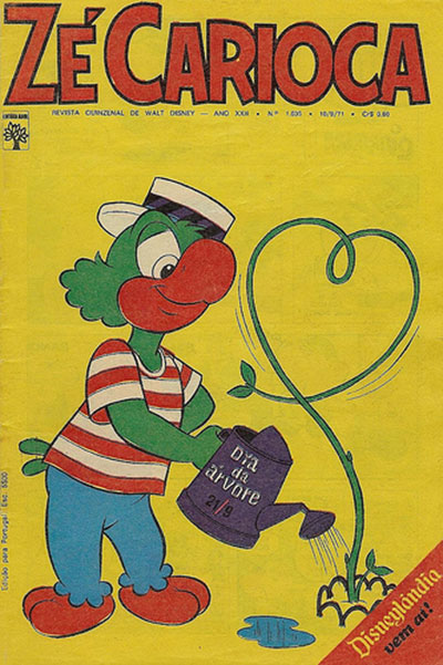 Figura 3: Capa de Revista Zé Carioca – Editora Abril.
