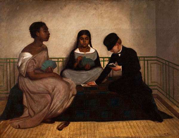 Francisco Laso de los Ríos, <em>Las tres razas o La igualdad ante la ley</em> (ca. 1859). Museo de Arte de Lima