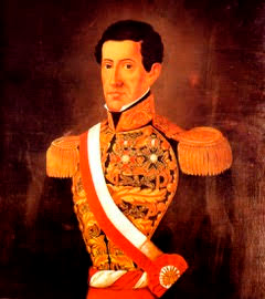 El general peruano Agustín Gamarra