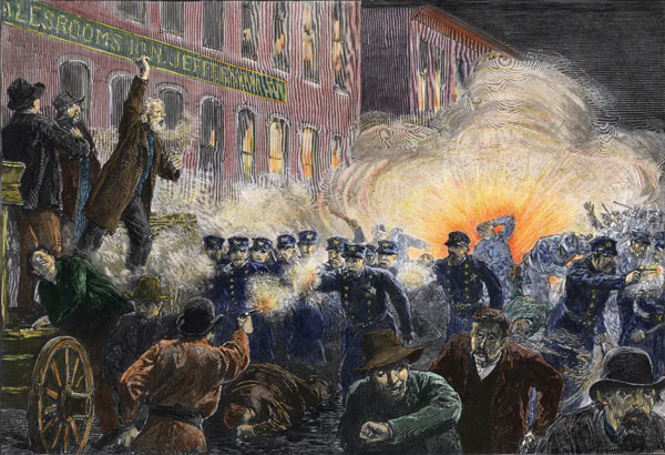 The Haymarket Riot, 1886