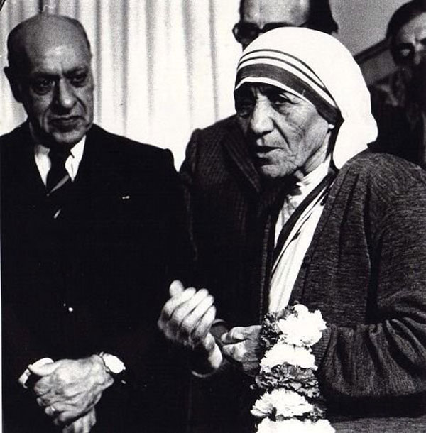  Aguirre Lanari y la Madre Teresa de Calcuta