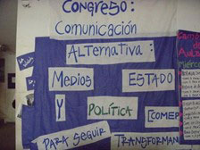 Congreso: Comunicación Alternativa: Medios, Estado y Política. Universidad Nacional de La Plata (octubre, 2010)
