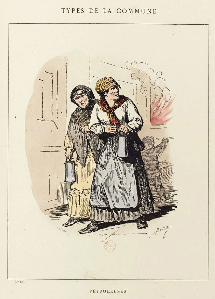 Les Pétroleuses, Bertal, 1871