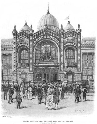 Pabellón Argentino de la Exposición Universal de París en Buenos Aires, 1910