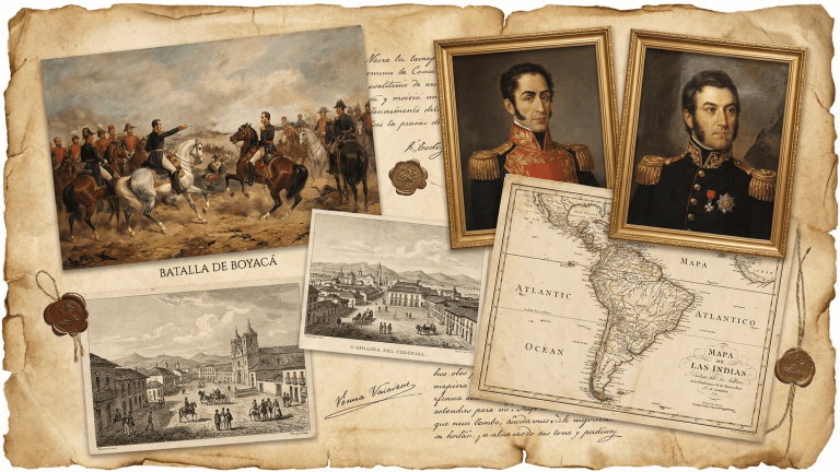 América Latina en el Siglo XIX: De la Colonia a la República en Sangre y Fuego