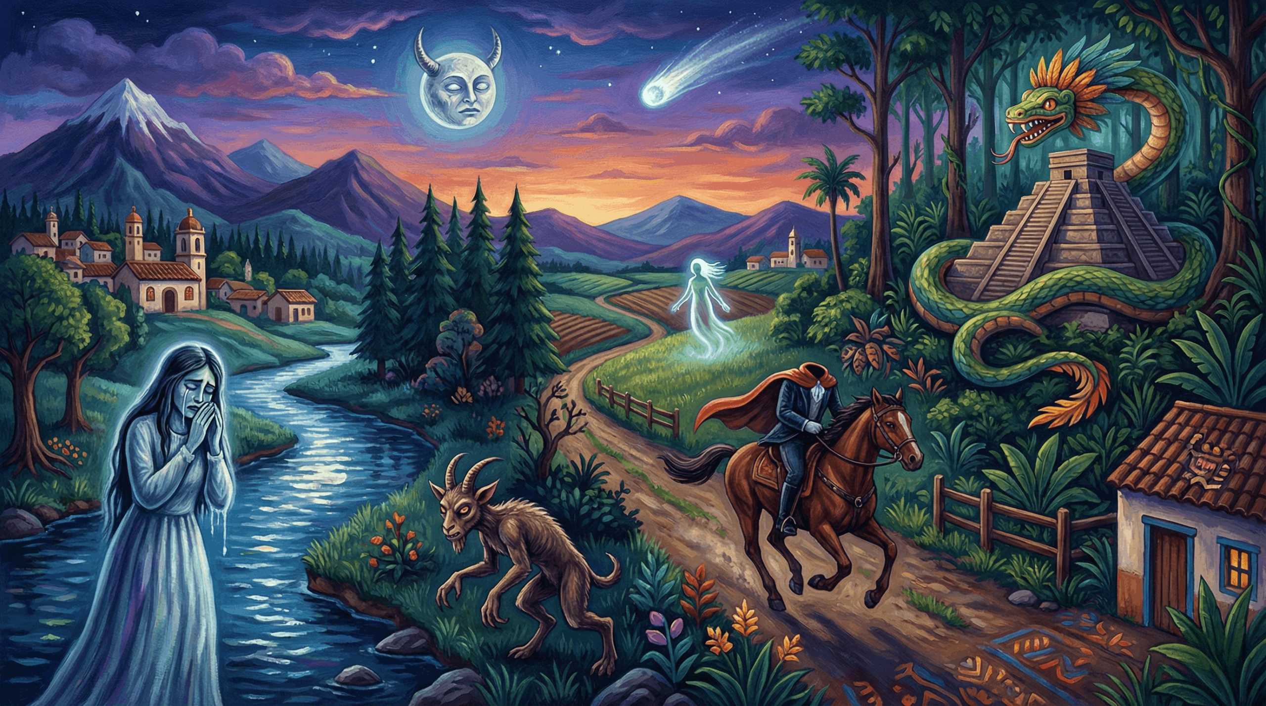 Mitos y leyendas de Latinoamerica